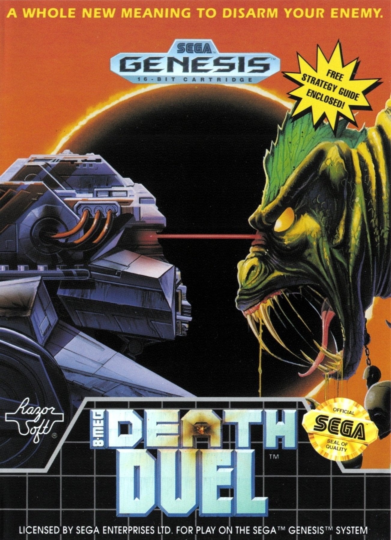 Death Duel - Sega Genesis - Retro Island Gaming