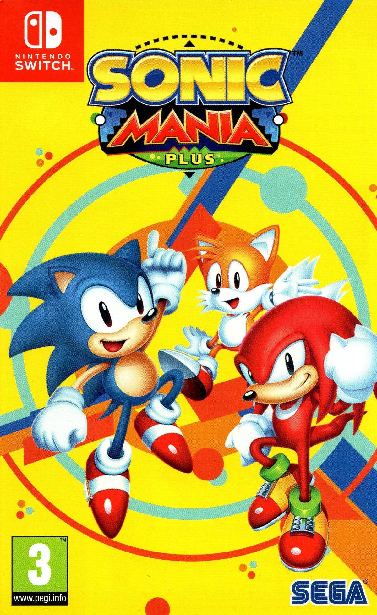 Sonic Mania Plus - PAL Nintendo Switch