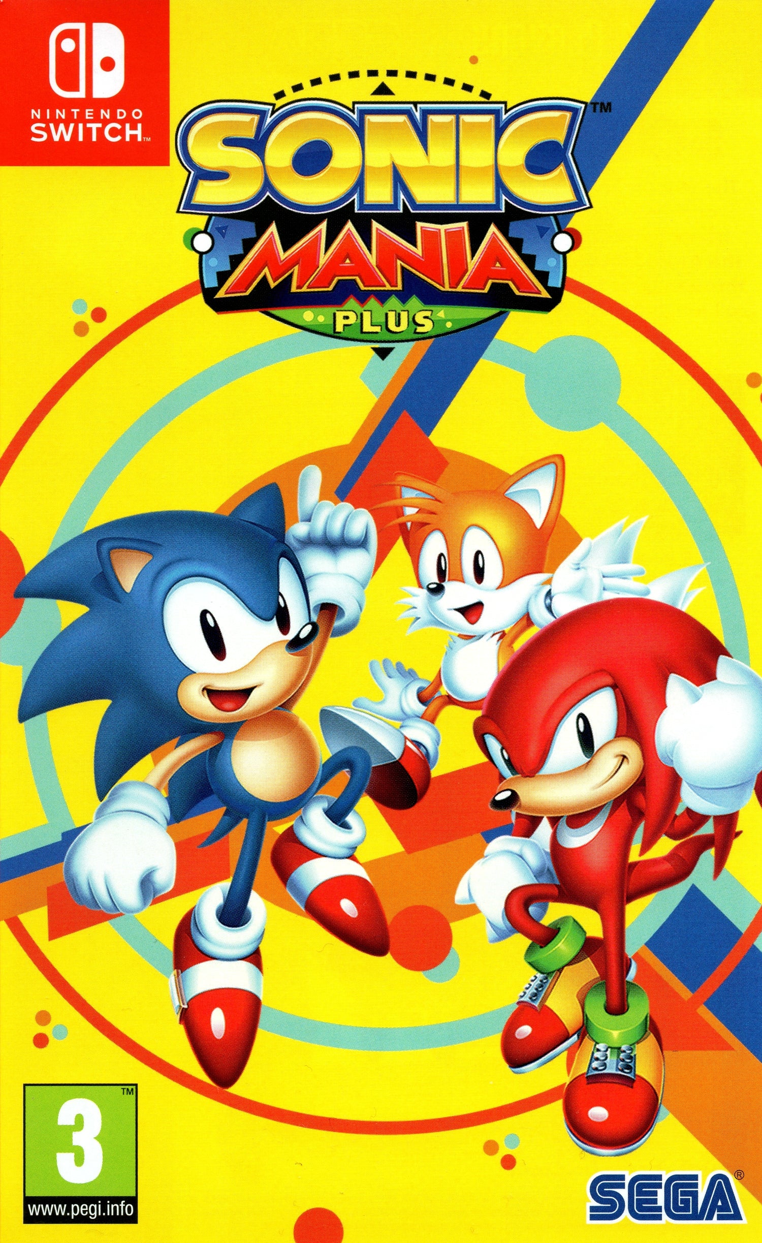 Sonic Mania Plus - PAL Nintendo Switch