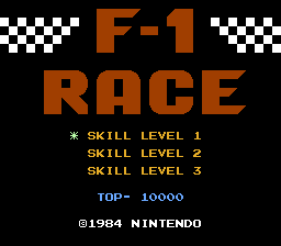 F1 Race - Famicom
