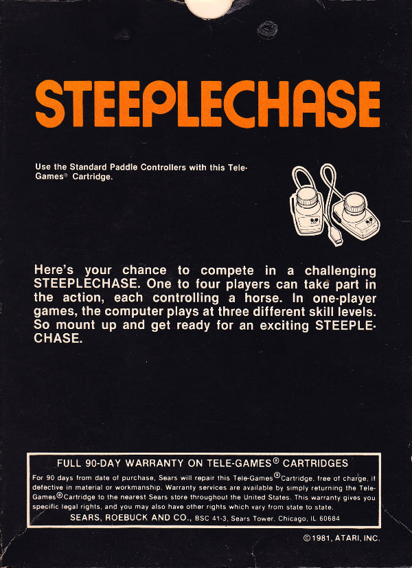 Steeplechase - Atari 2600 - Retro Island Gaming