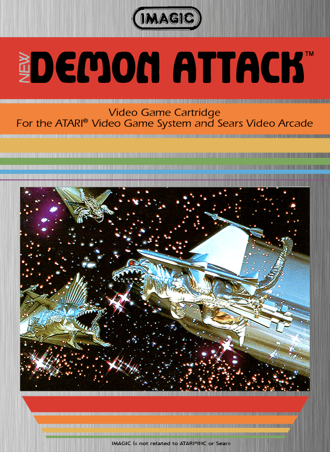 Demon Attack - Atari 2600 - Retro Island Gaming