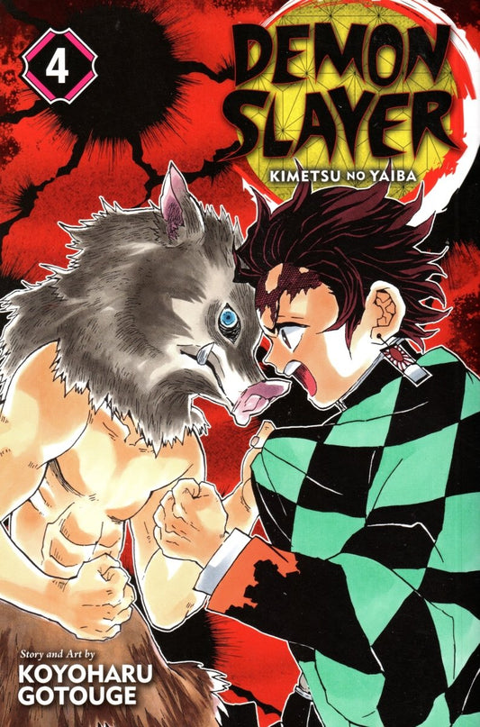 Demon Slayer: Kimetsu no Yaiba Vol. 4 - Manga - Retro Island Gaming