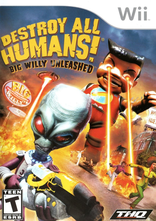 Destroy All Humans Big Willy Unleashed - Wii - Retro Island Gaming
