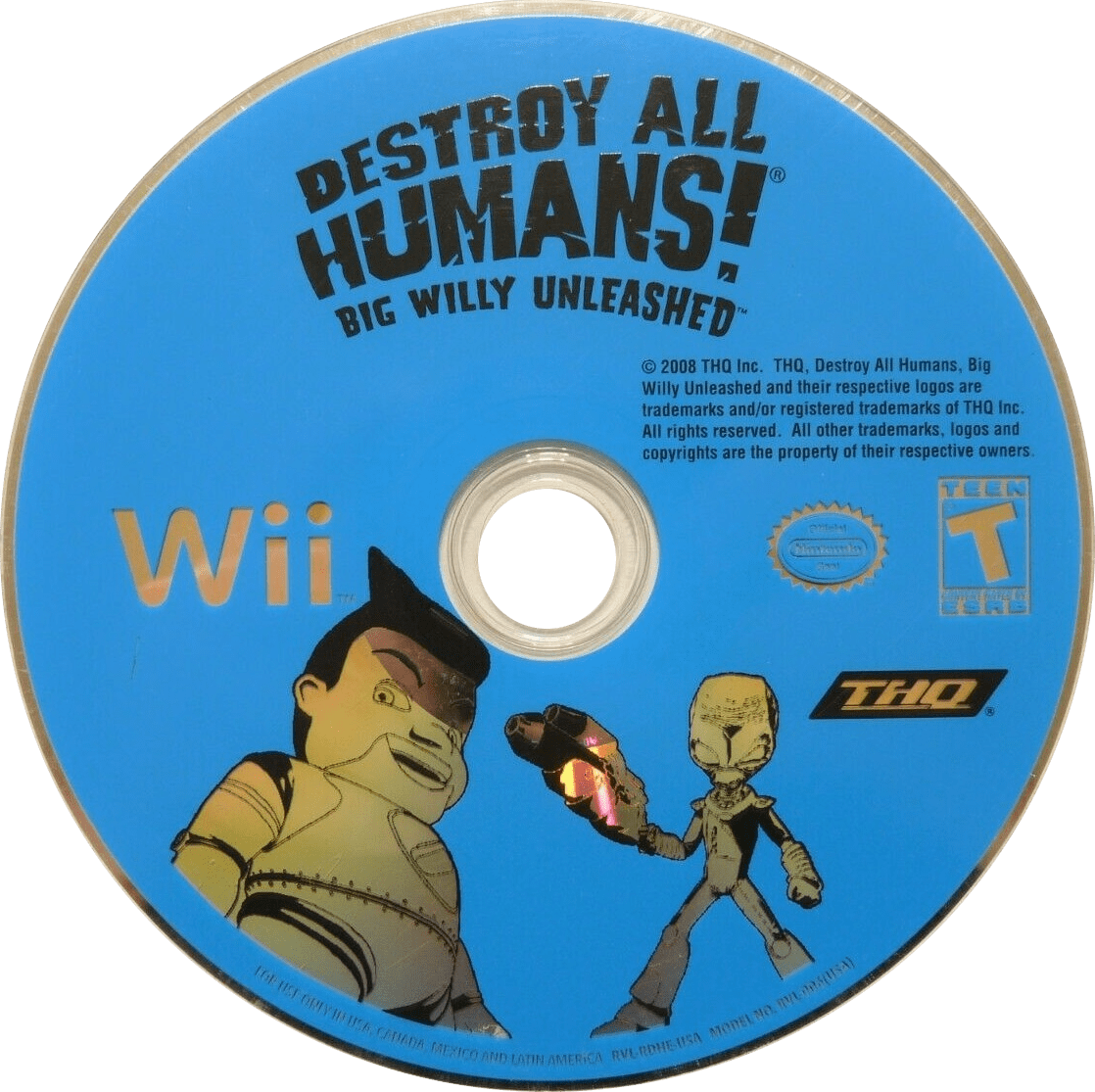 Destroy All Humans Big Willy Unleashed - Wii - Retro Island Gaming