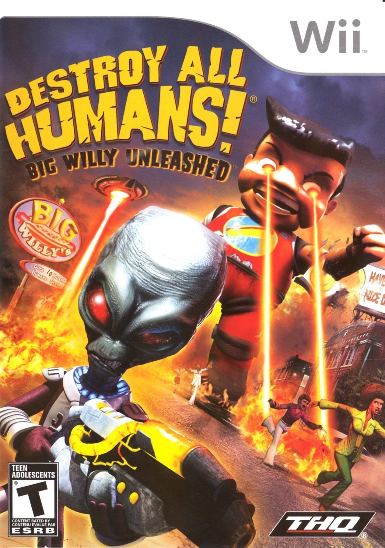 Destroy All Humans Big Willy Unleashed - Wii - Retro Island Gaming