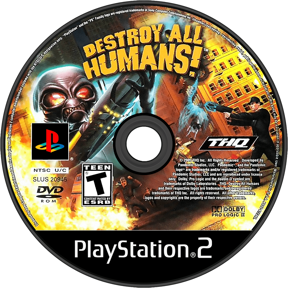Destroy All Humans - Playstation 2 - Retro Island Gaming