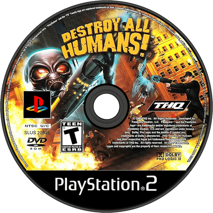 Destroy All Humans - Playstation 2 - Retro Island Gaming