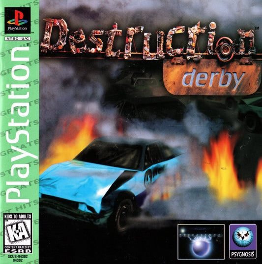 Destruction Derby [Greatest Hits] - Playstation - Retro Island Gaming