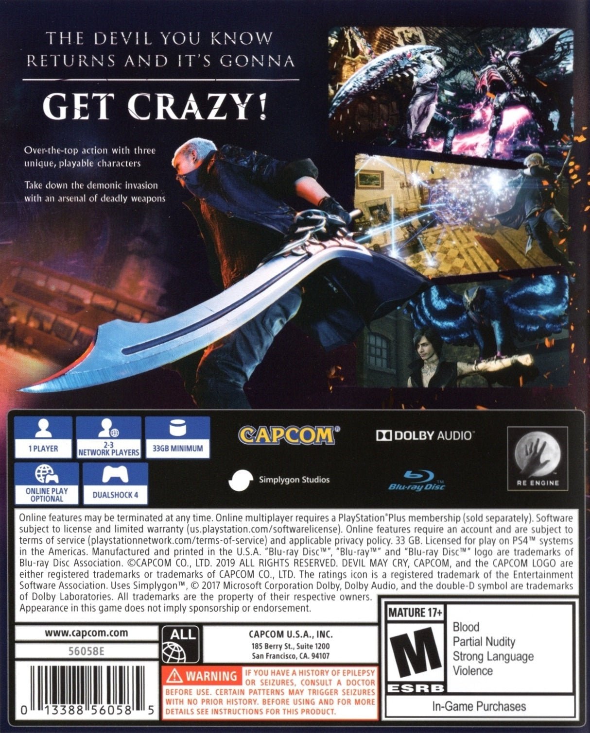Devil May Cry 5 - Playstation 4 - Retro Island Gaming
