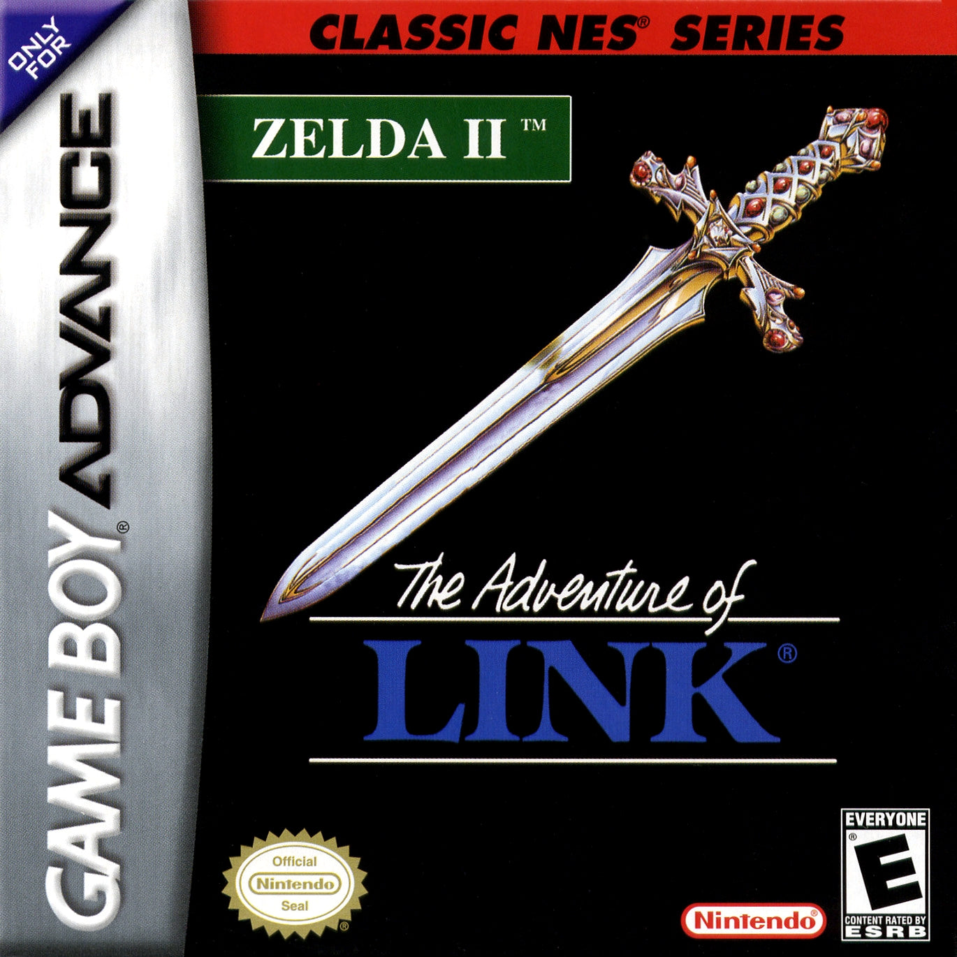 Zelda II The Adventure of Link [Classic NES Series] - GameBoy Advance