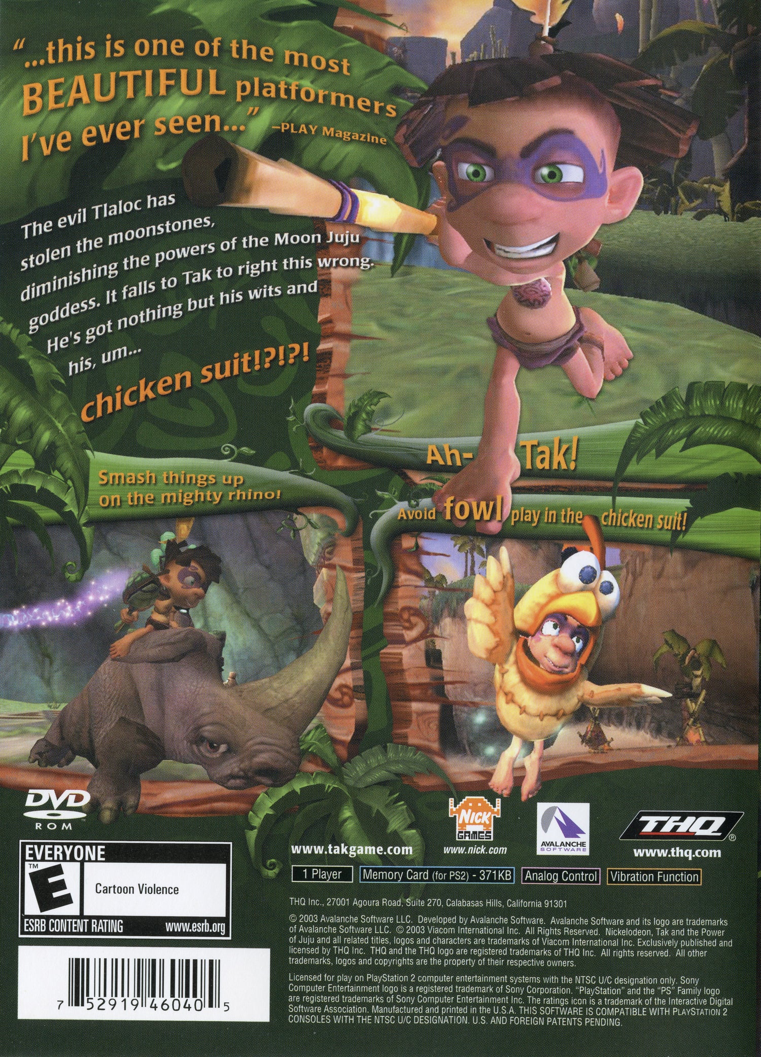Tak and the Power of JuJu - Playstation 2