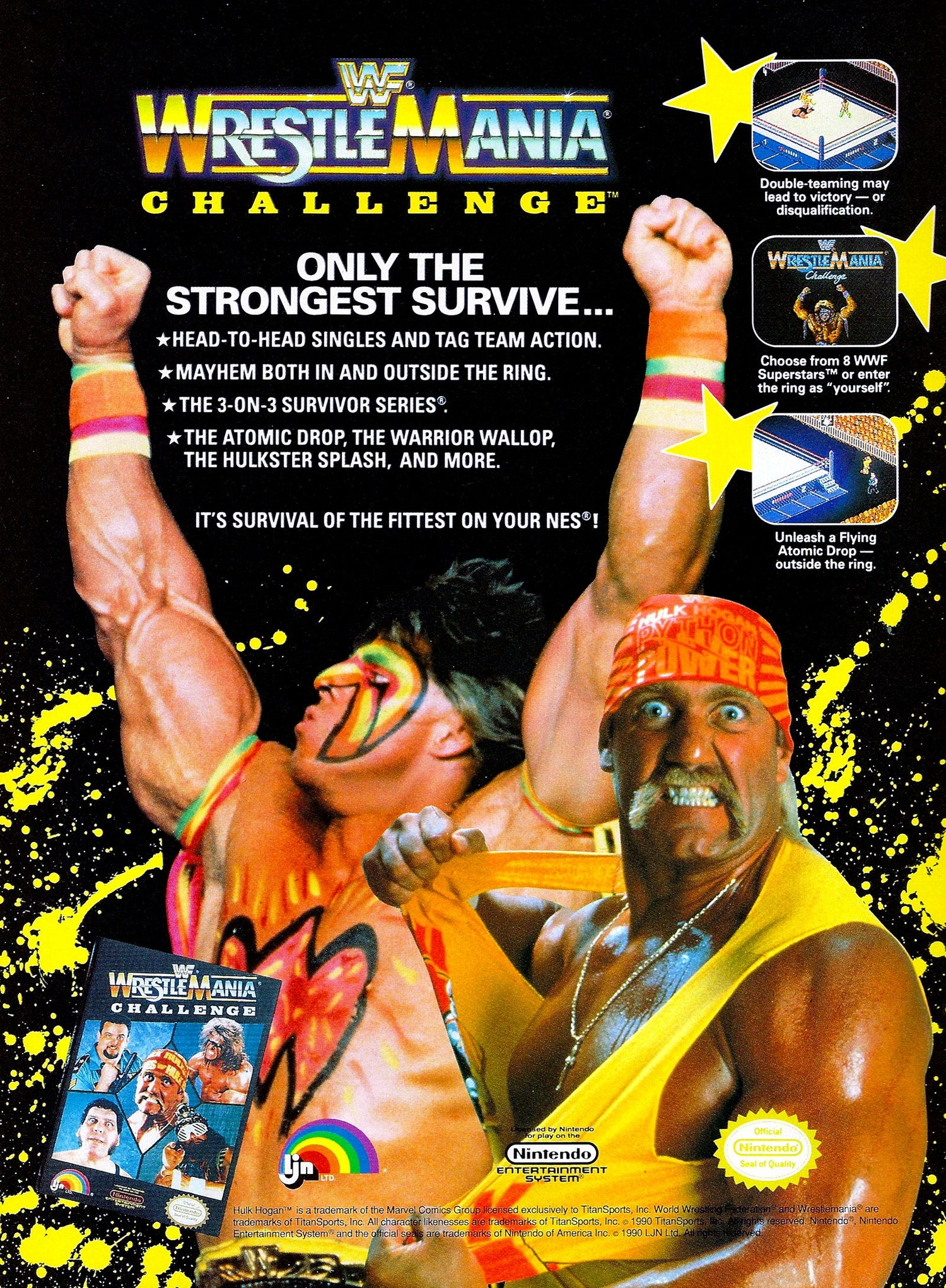 WWF Wrestlemania Challenge - NES