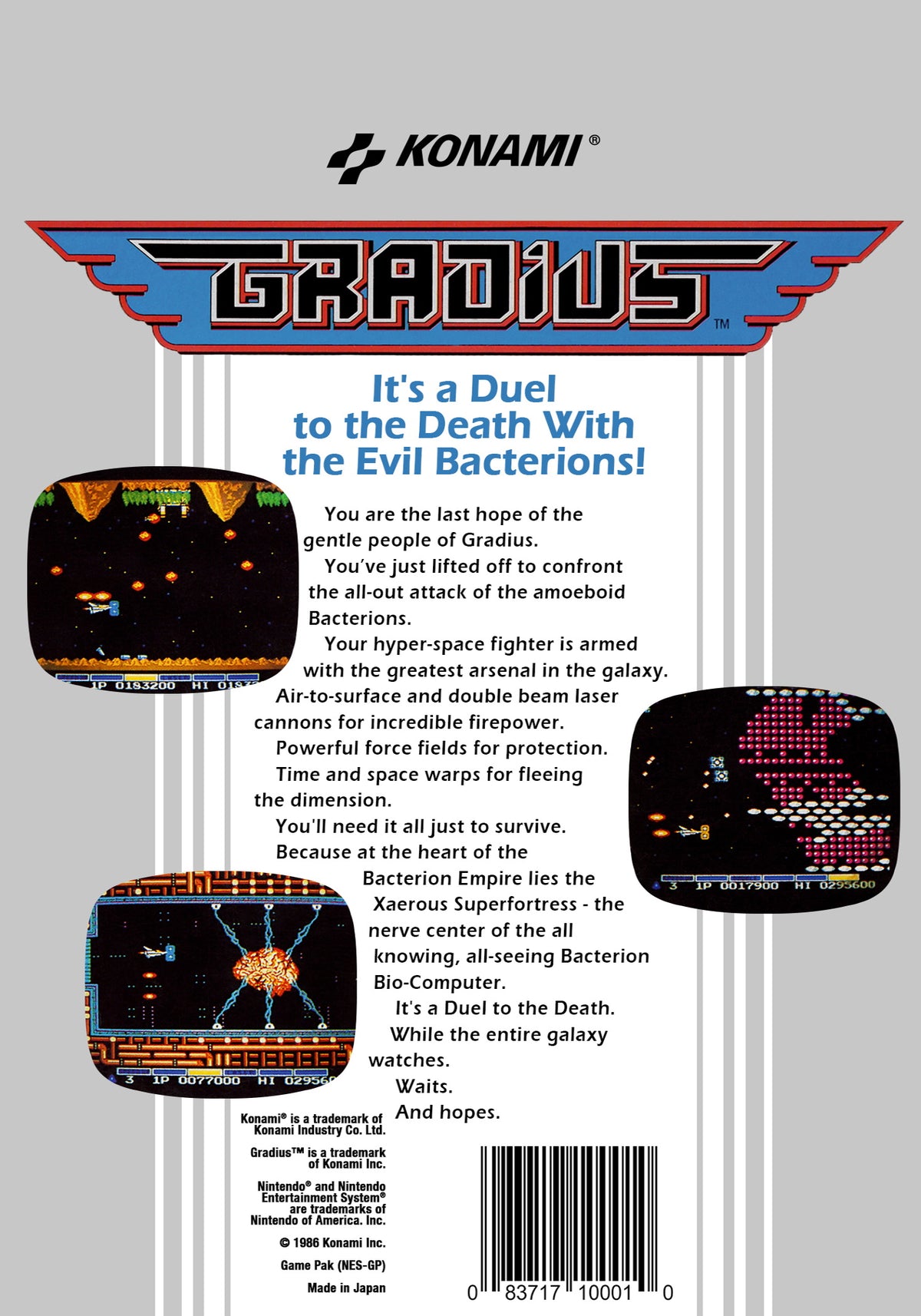 Gradius - NES - Retro Island Gaming