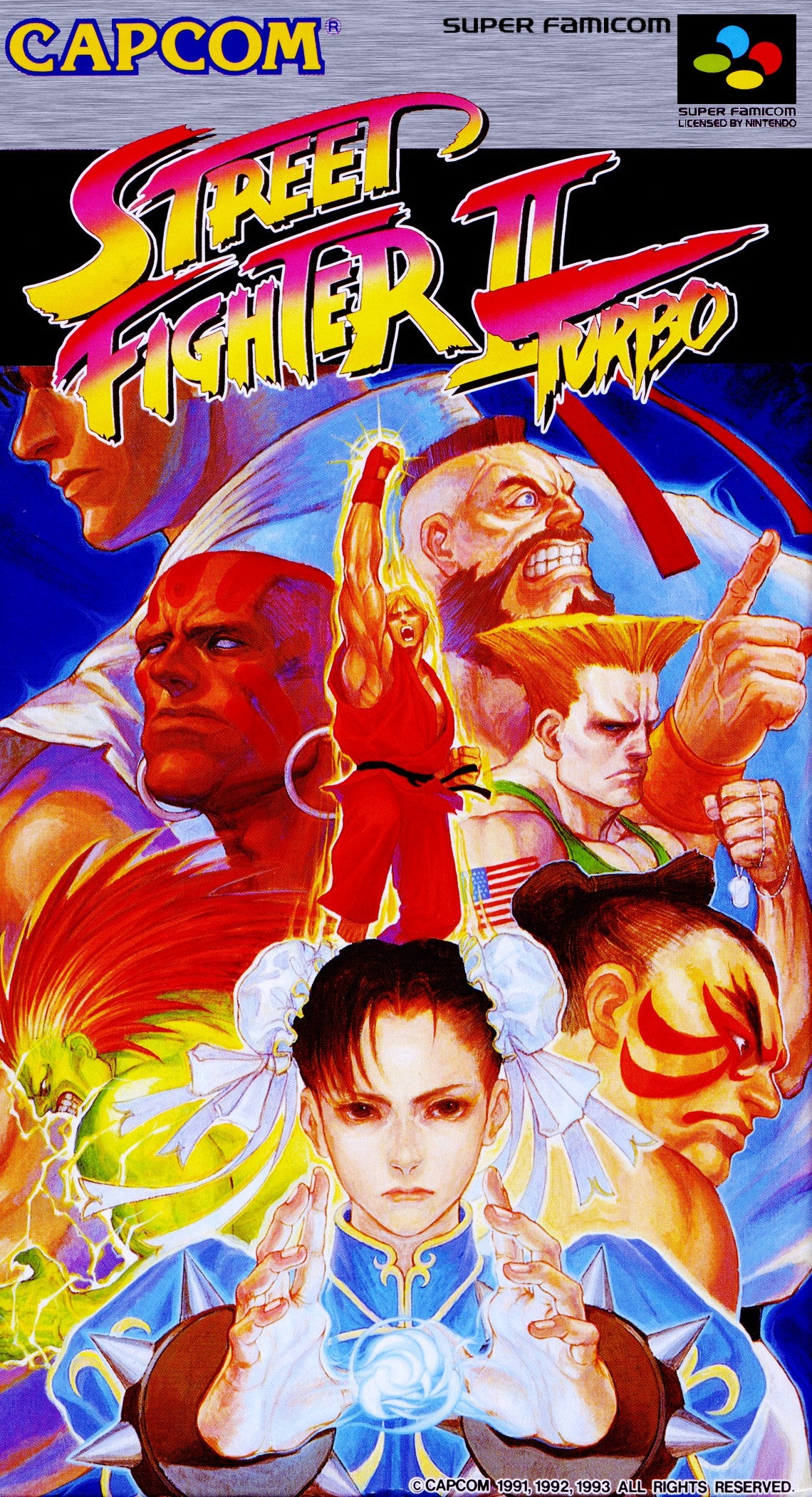 Street Fighter II Turbo - Super Famicom
