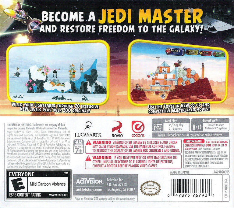 Angry Birds Star Wars - Nintendo 3DS - Retro Island Gaming