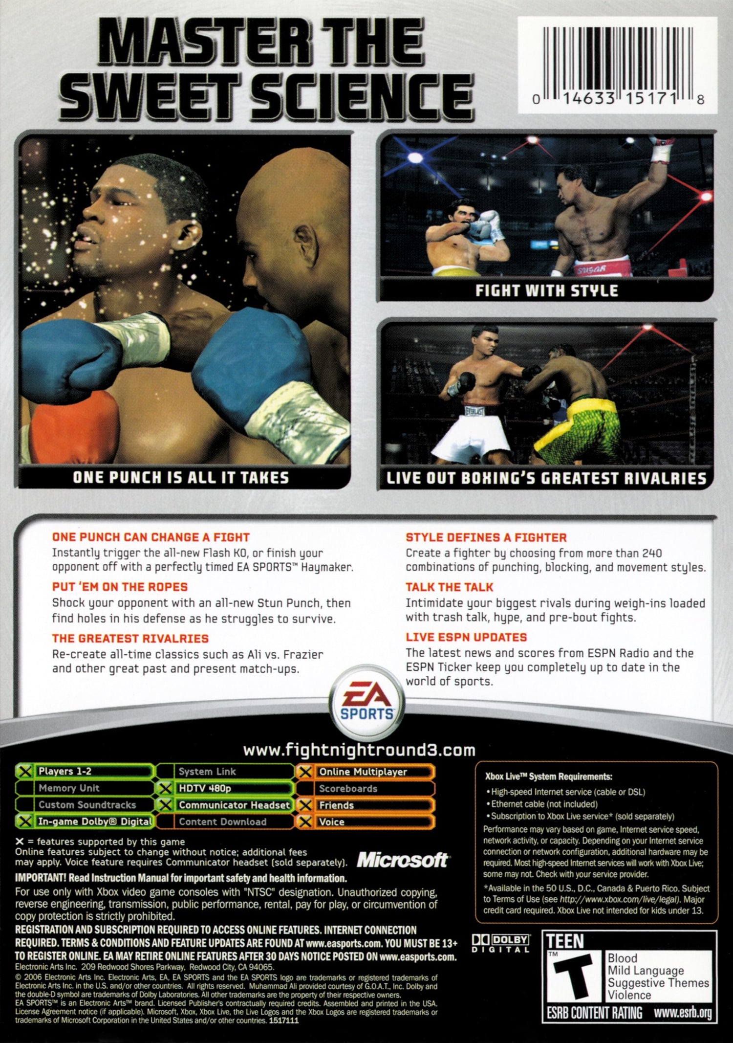 Fight Night Round 3 - Xbox