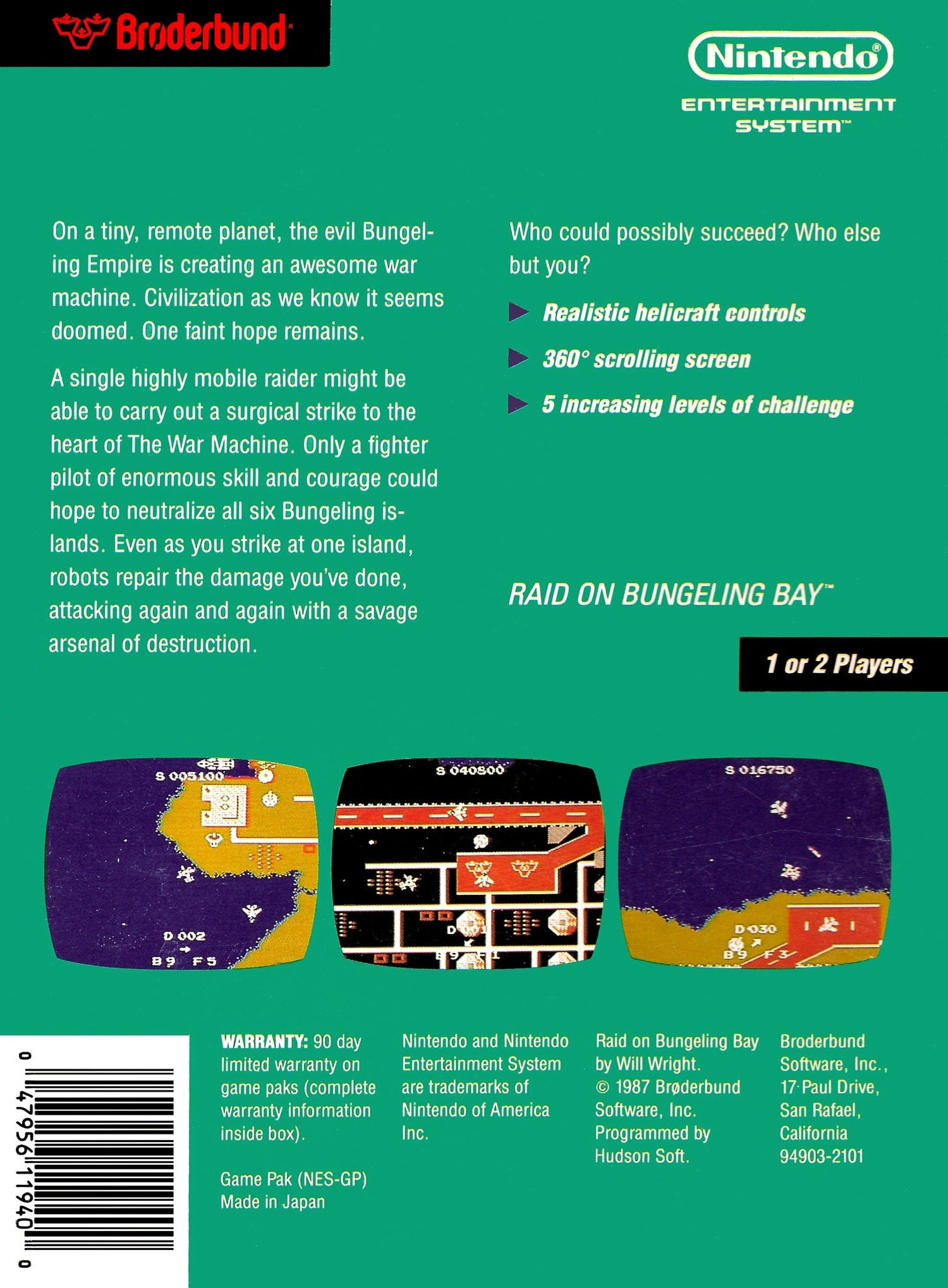 Raid on Bungeling Bay - NES - Retro Island Gaming