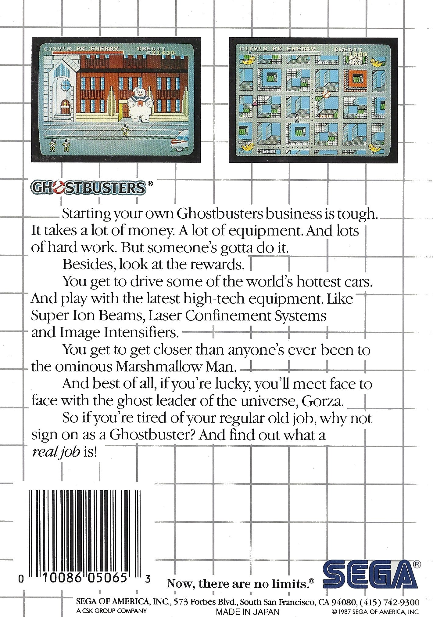 Ghostbusters - Sega Master System