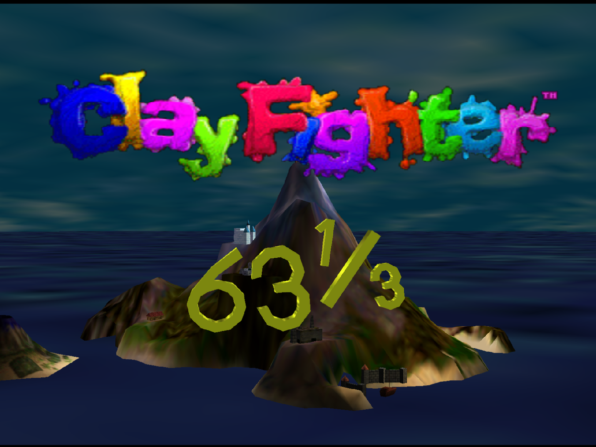 Clay Fighter 63 1/3 - Nintendo 64 - Retro Island Gaming