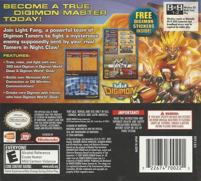 Digimon World Dawn - Nintendo DS - Retro Island Gaming