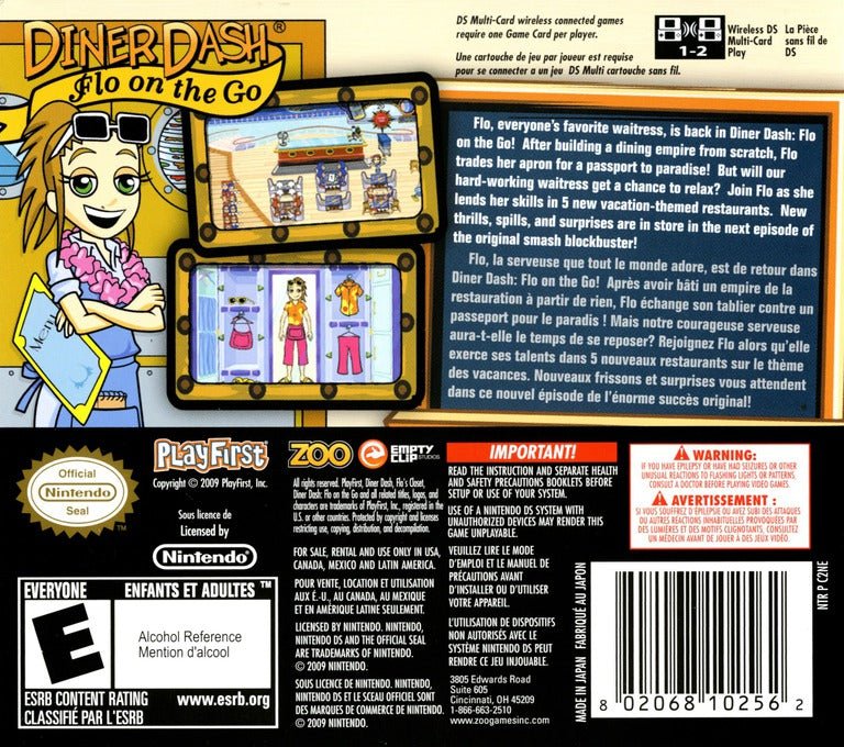 Diner Dash: Flo on the Go - Nintendo DS - Retro Island Gaming