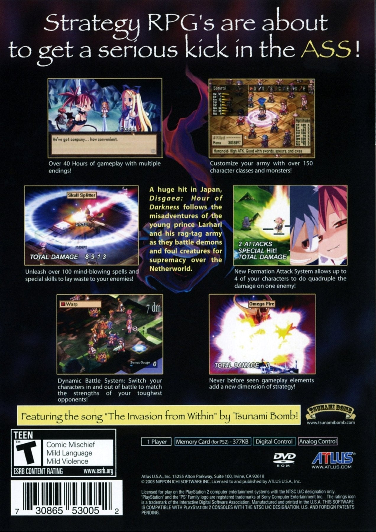 Disgaea Hour of Darkness [Greatest Hits] - Playstation 2 - Retro Island Gaming