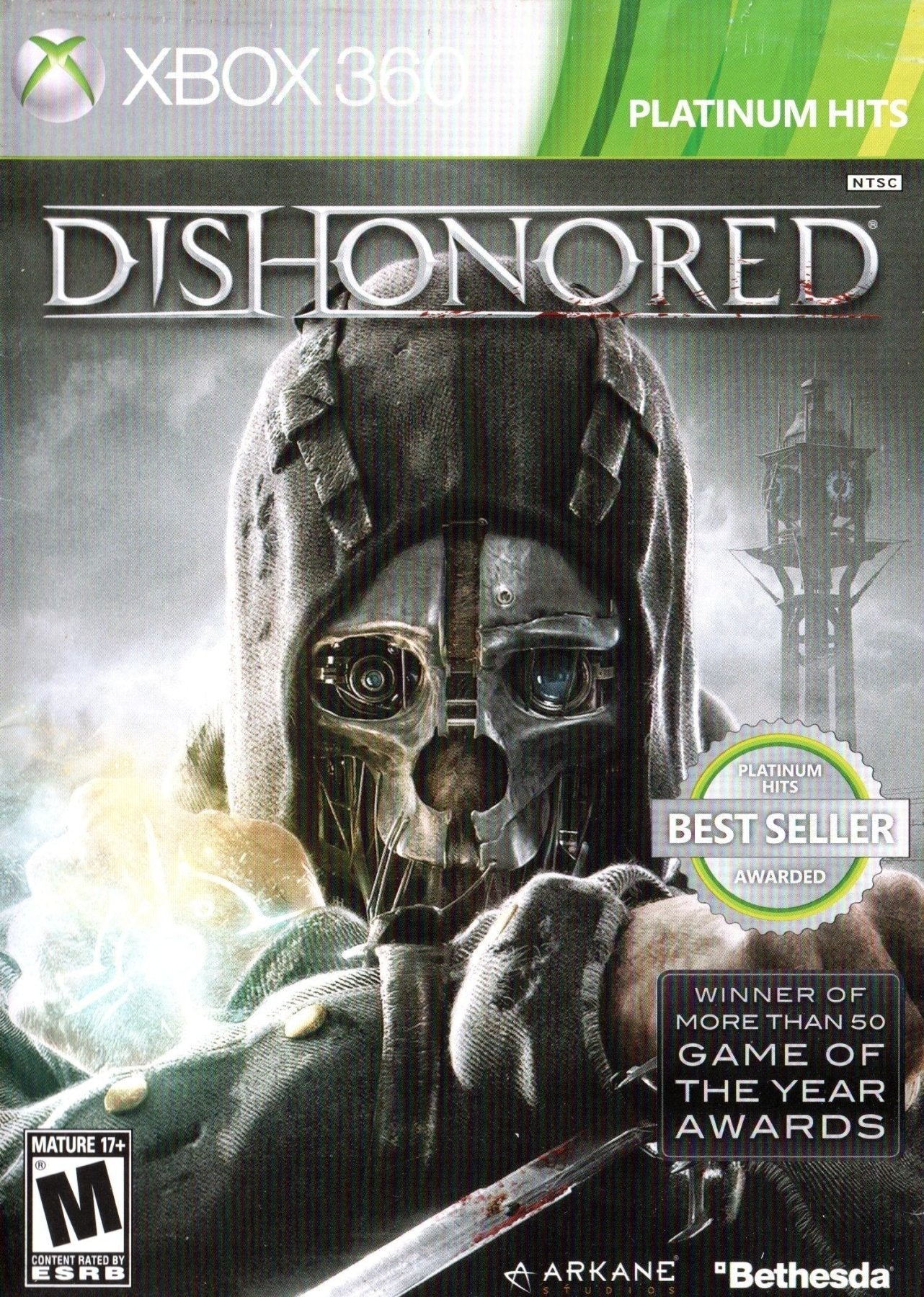 Dishonored [Platinum Hits] - Xbox 360 - Retro Island Gaming