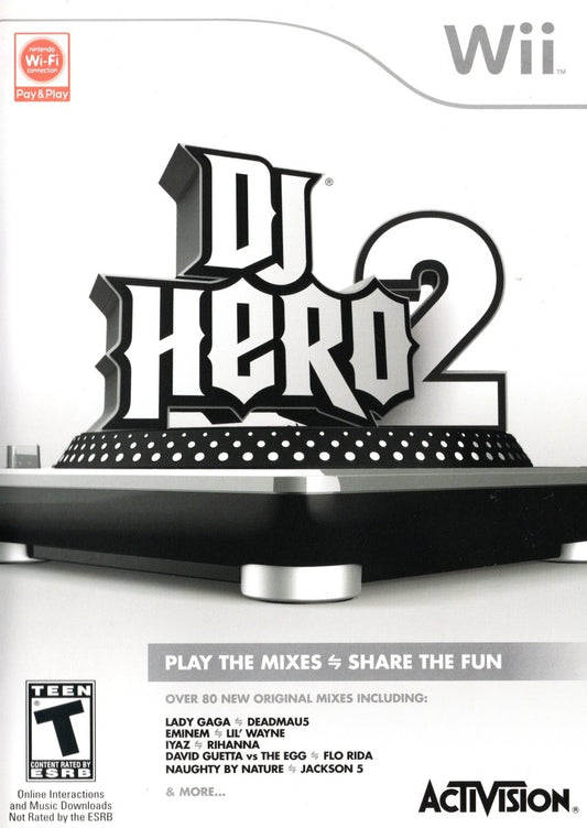 DJ Hero 2 - Wii - Retro Island Gaming