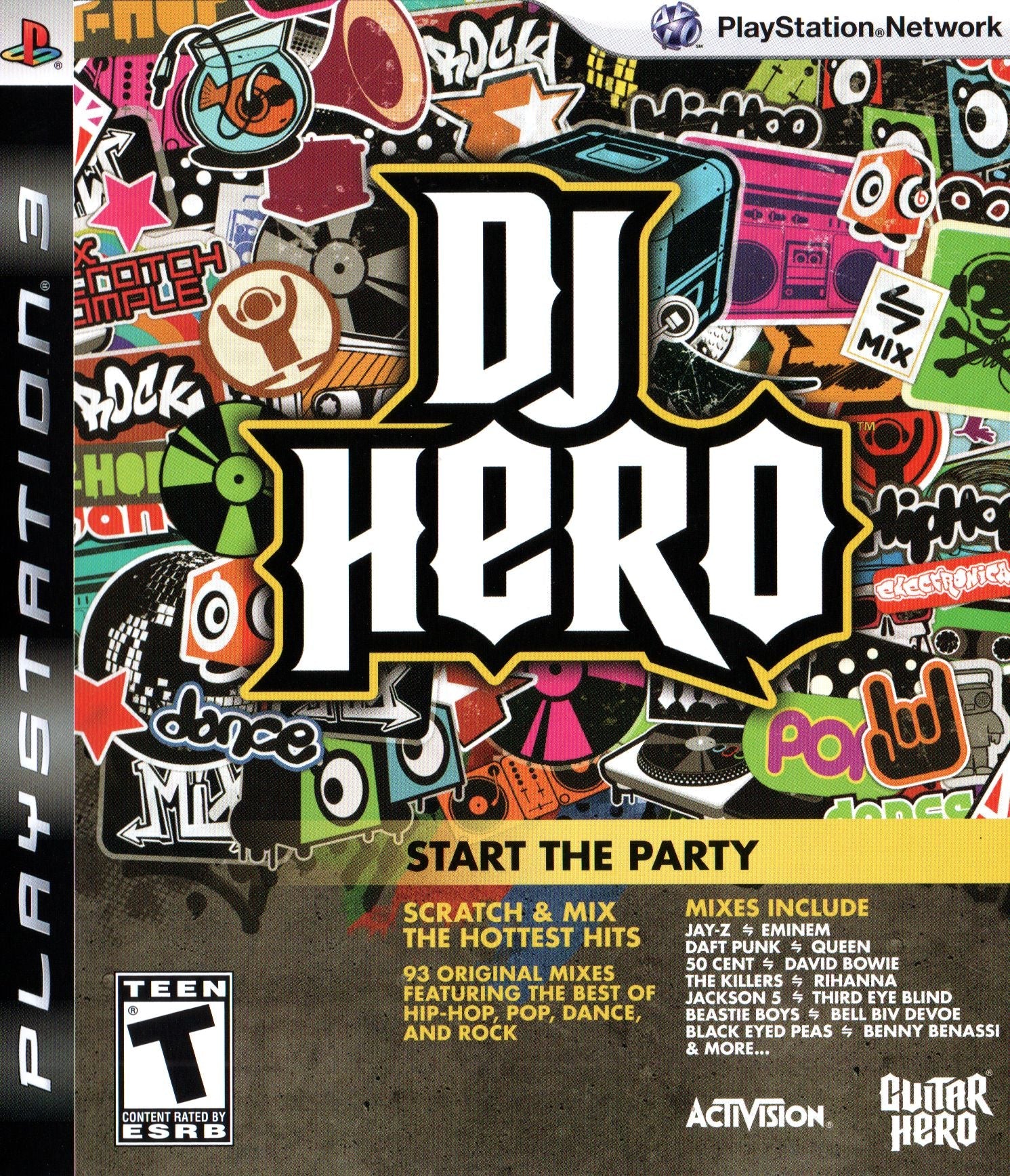 DJ Hero (game only) - Playstation 3 - Retro Island Gaming