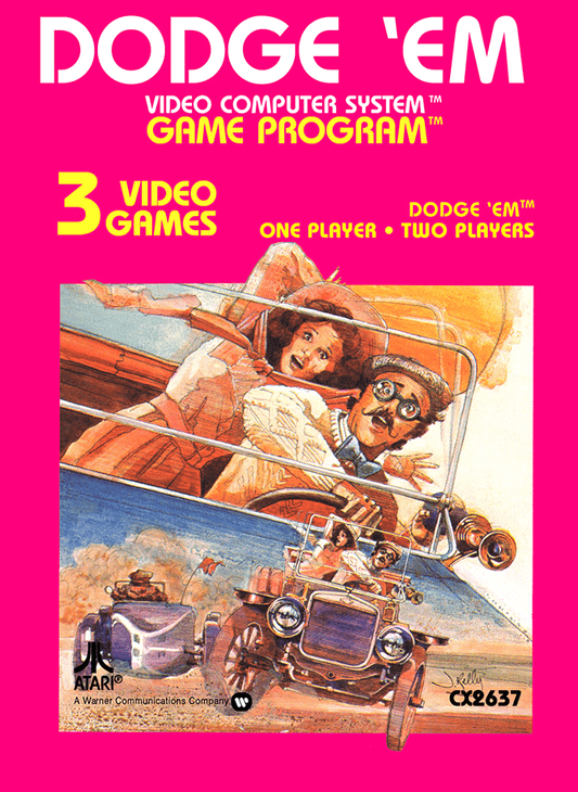 Dodge 'Em - Atari 2600 - Retro Island Gaming