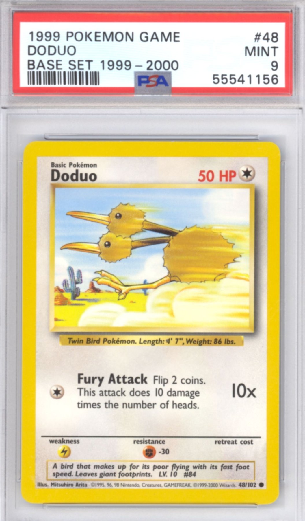 Doduo #48 - Pokemon Base Set - Retro Island Gaming