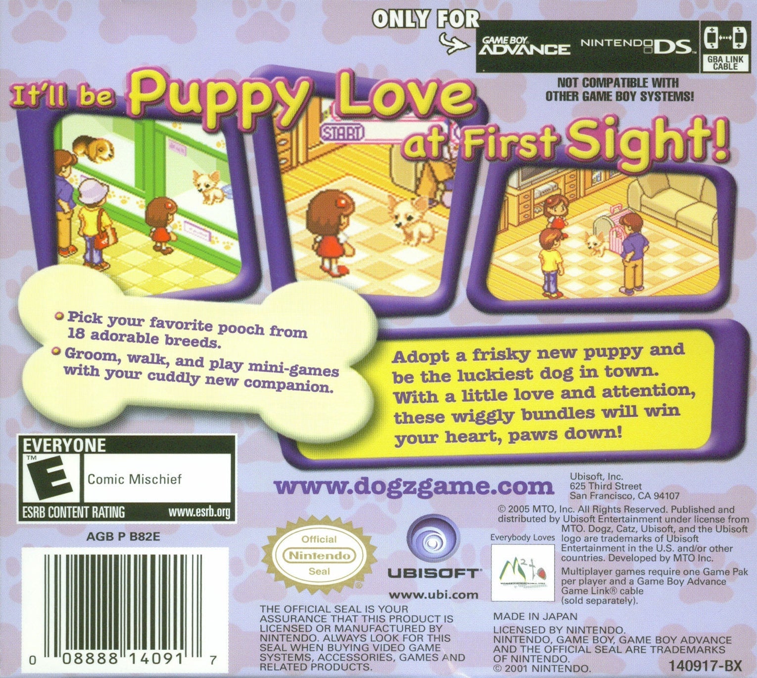 Dogz - GameBoy Advance - Retro Island Gaming