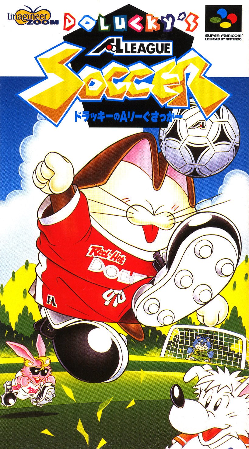 Dolucky's A - League Soccer - Super Famicom - Retro Island Gaming