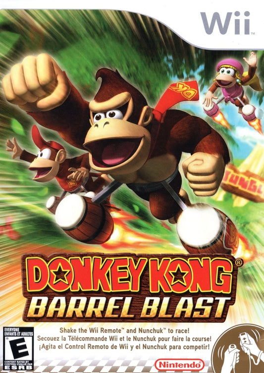 Donkey Kong Barrel Blast - Wii - Retro Island Gaming