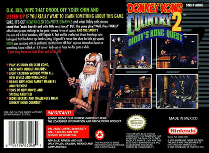 Donkey Kong Country 2 - Super Nintendo - Retro Island Gaming