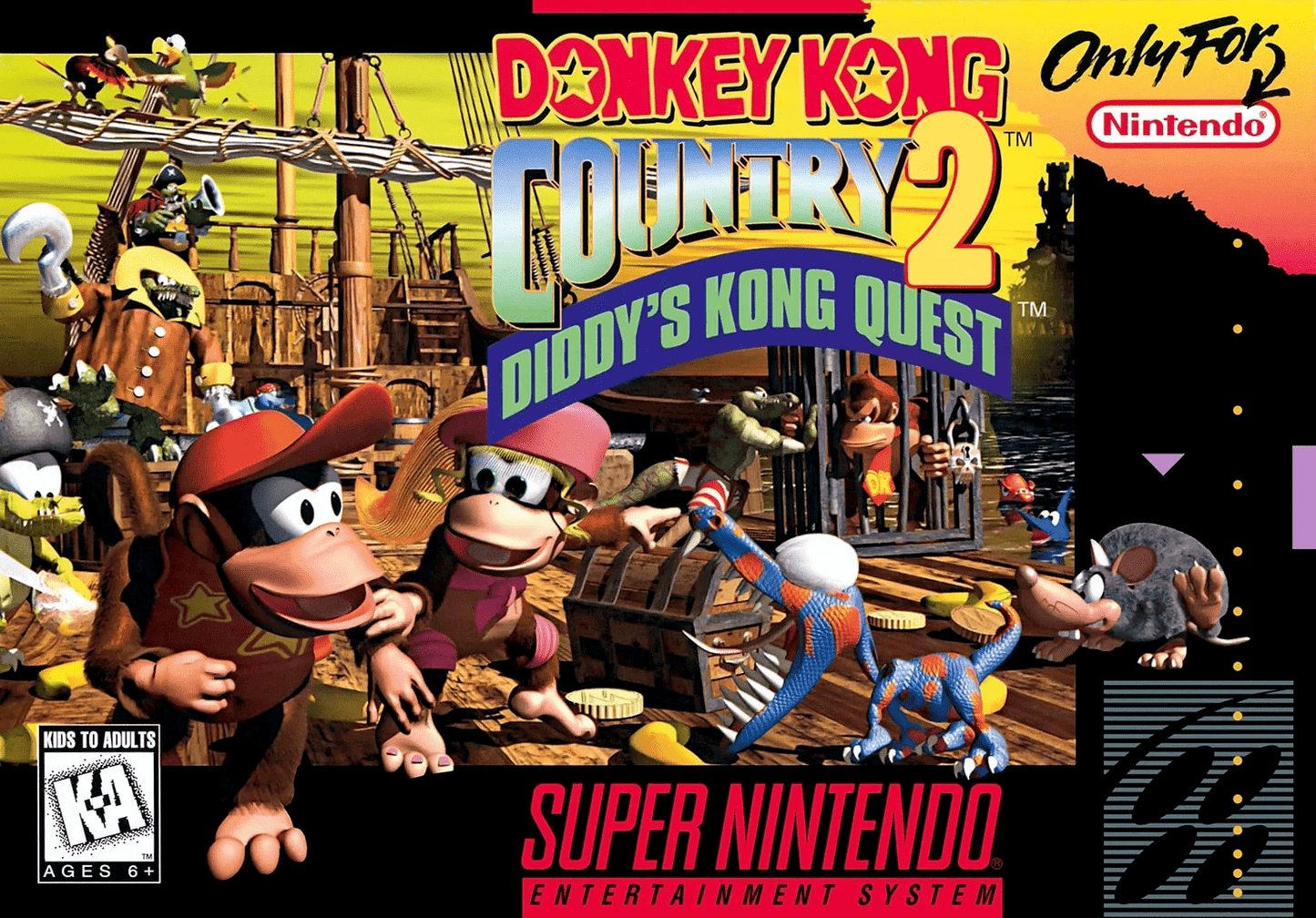 Donkey Kong Country 2 - Super Nintendo - Retro Island Gaming