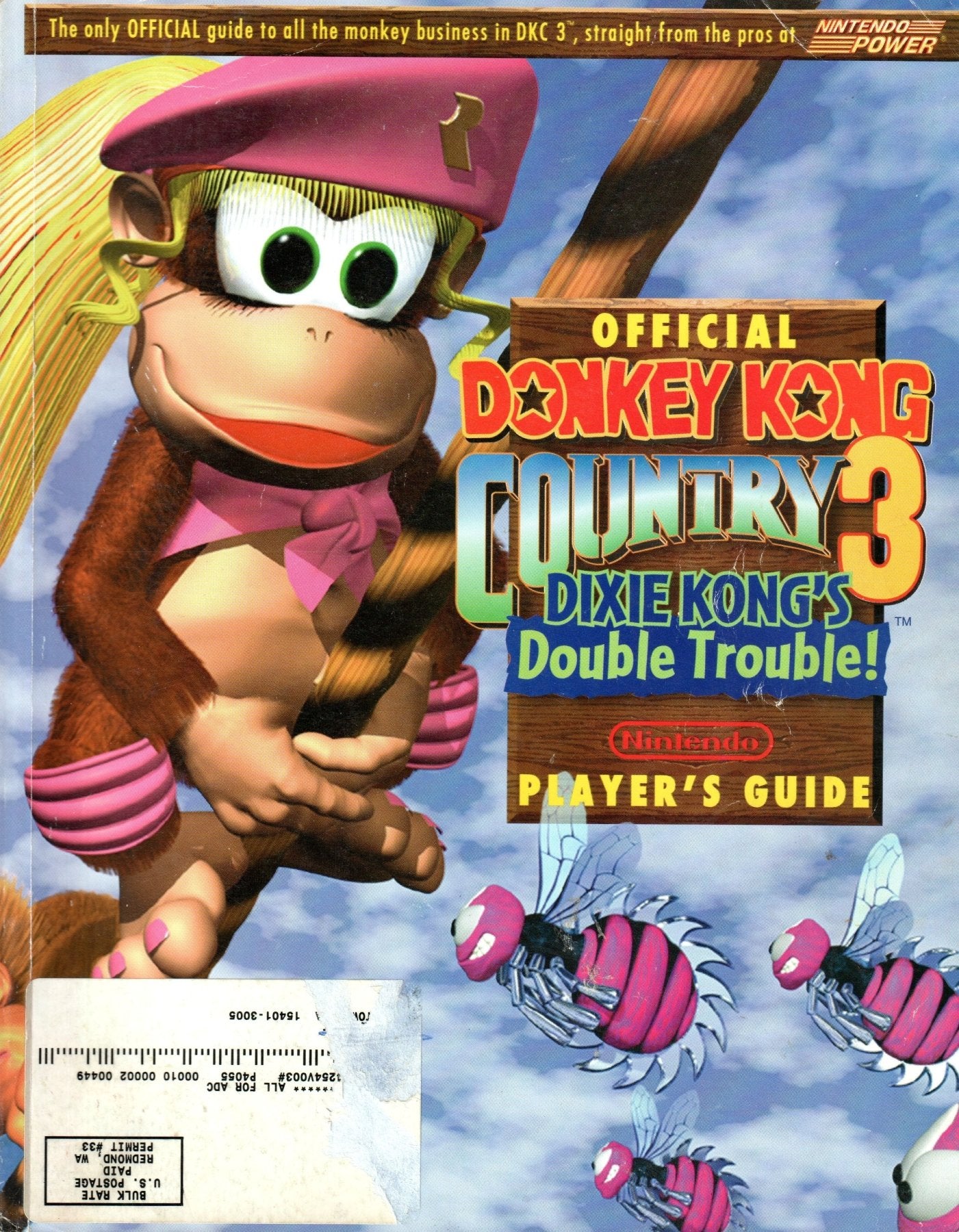 Donkey Kong Country 3: Dixie Kong's Double Trouble Official Nintendo Player's Guide - Guide Book - Retro Island Gaming