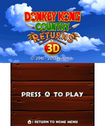Donkey Kong Country Returns 3D - Nintendo 3DS - Retro Island Gaming