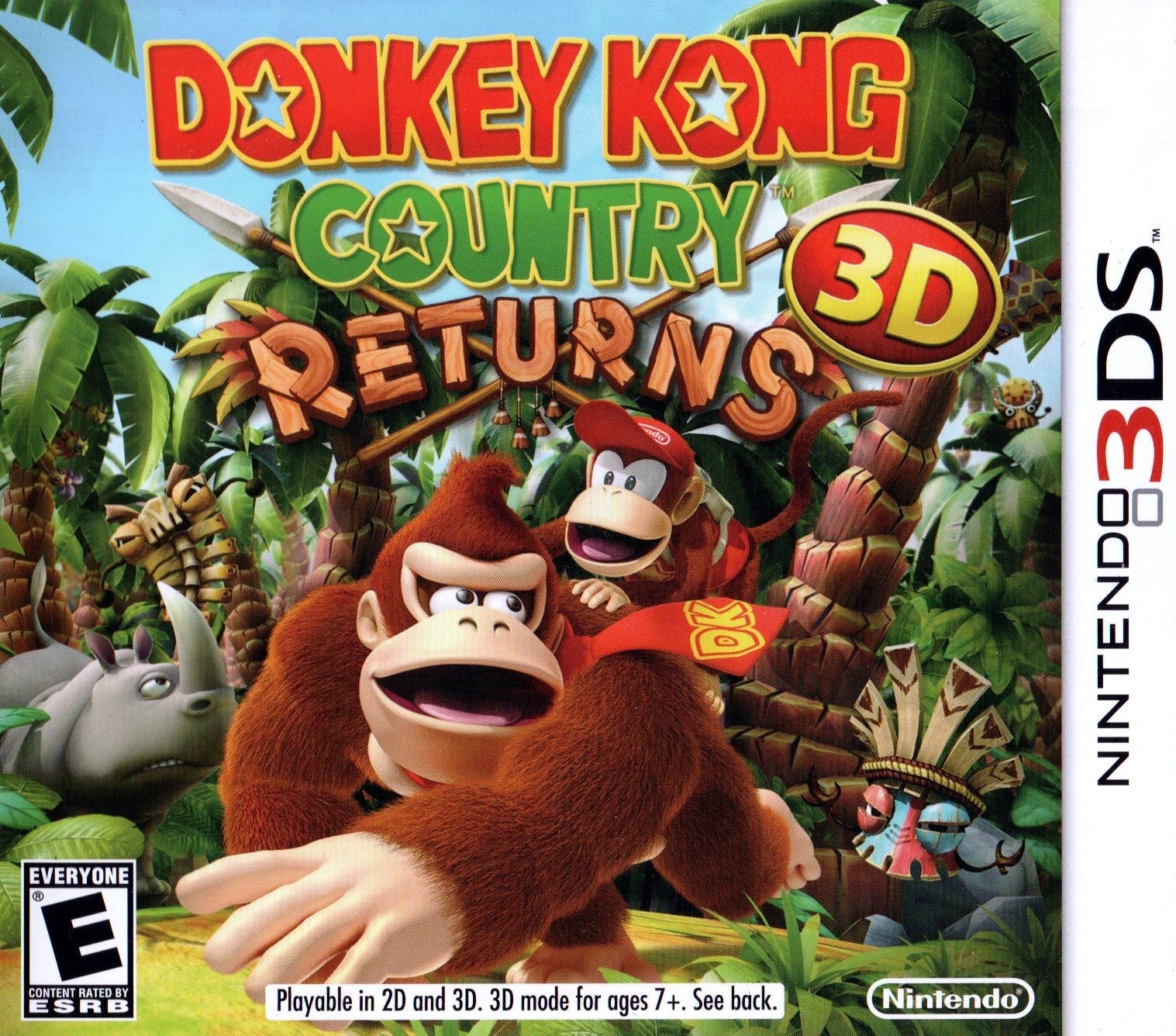 Donkey Kong Country Returns 3D - Nintendo 3DS - Retro Island Gaming