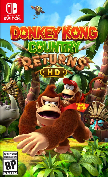 Donkey Kong Country Returns HD - Nintendo Switch [PREORDER] - Retro Island Gaming