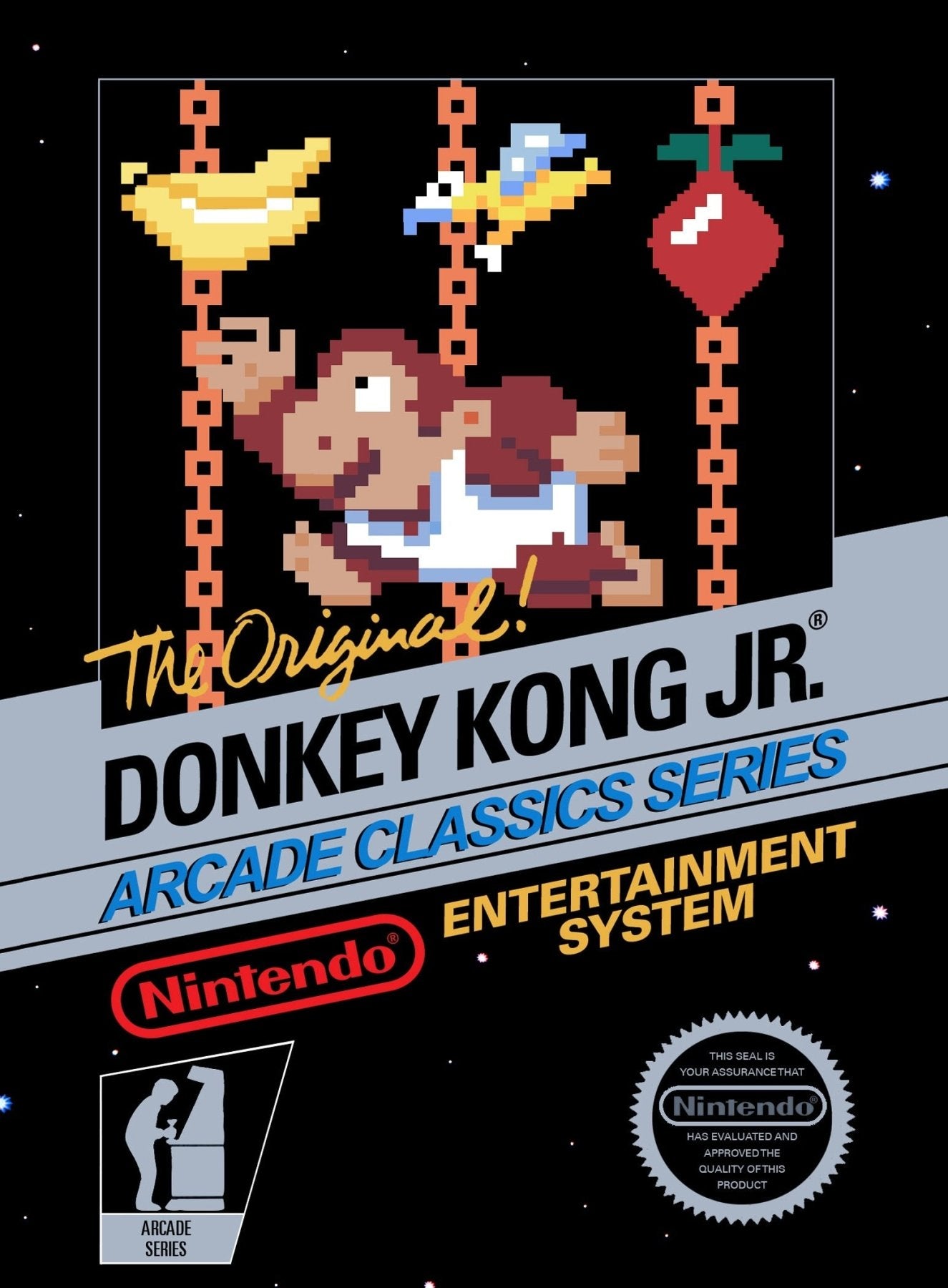 Donkey Kong Jr [5 Screw] - NES - Retro Island Gaming