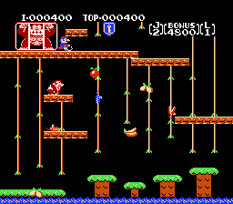 Donkey Kong Jr [5 Screw] - NES - Retro Island Gaming