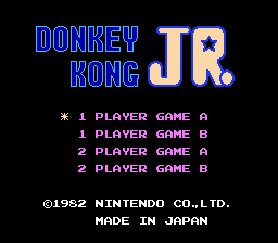 Donkey Kong Jr [5 Screw] - NES - Retro Island Gaming
