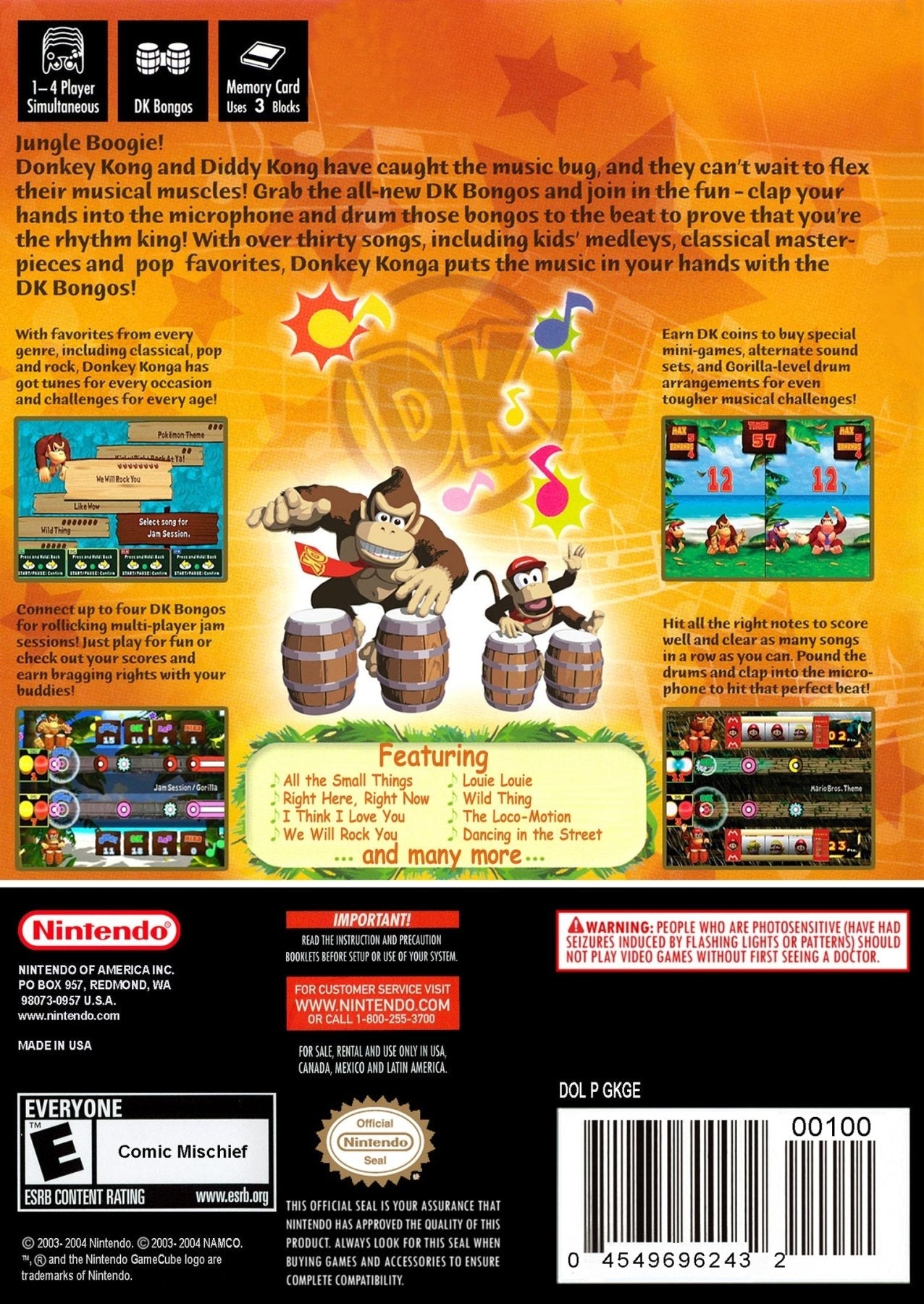 Donkey Konga (Game only) - Gamecube - Retro Island Gaming