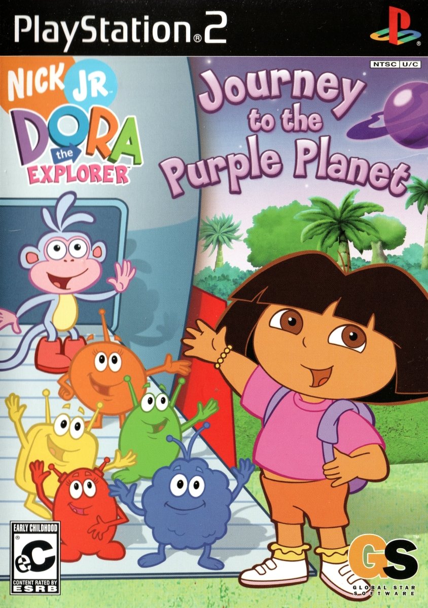 Dora the Explorer Journey to the Purple Planet - Playstation 2 - Retro Island Gaming