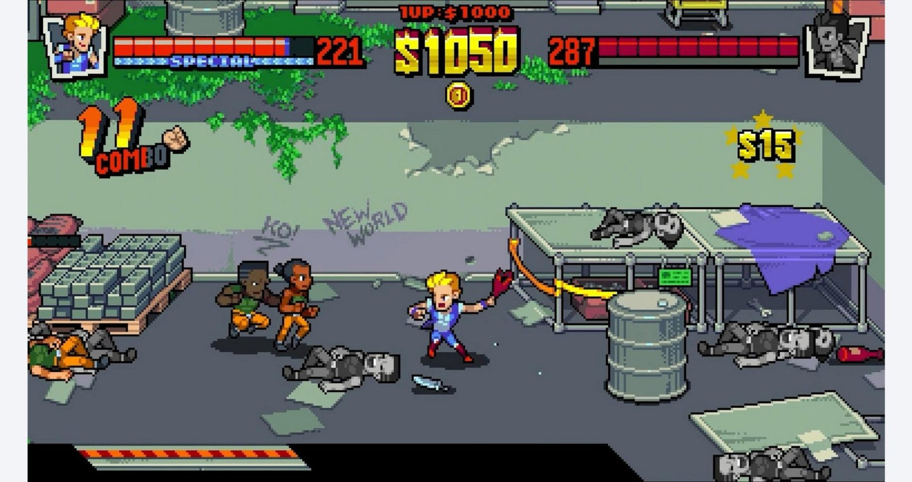 Double Dragon Gaiden: Rise of the Dragons - Playstation 5 - Retro Island Gaming