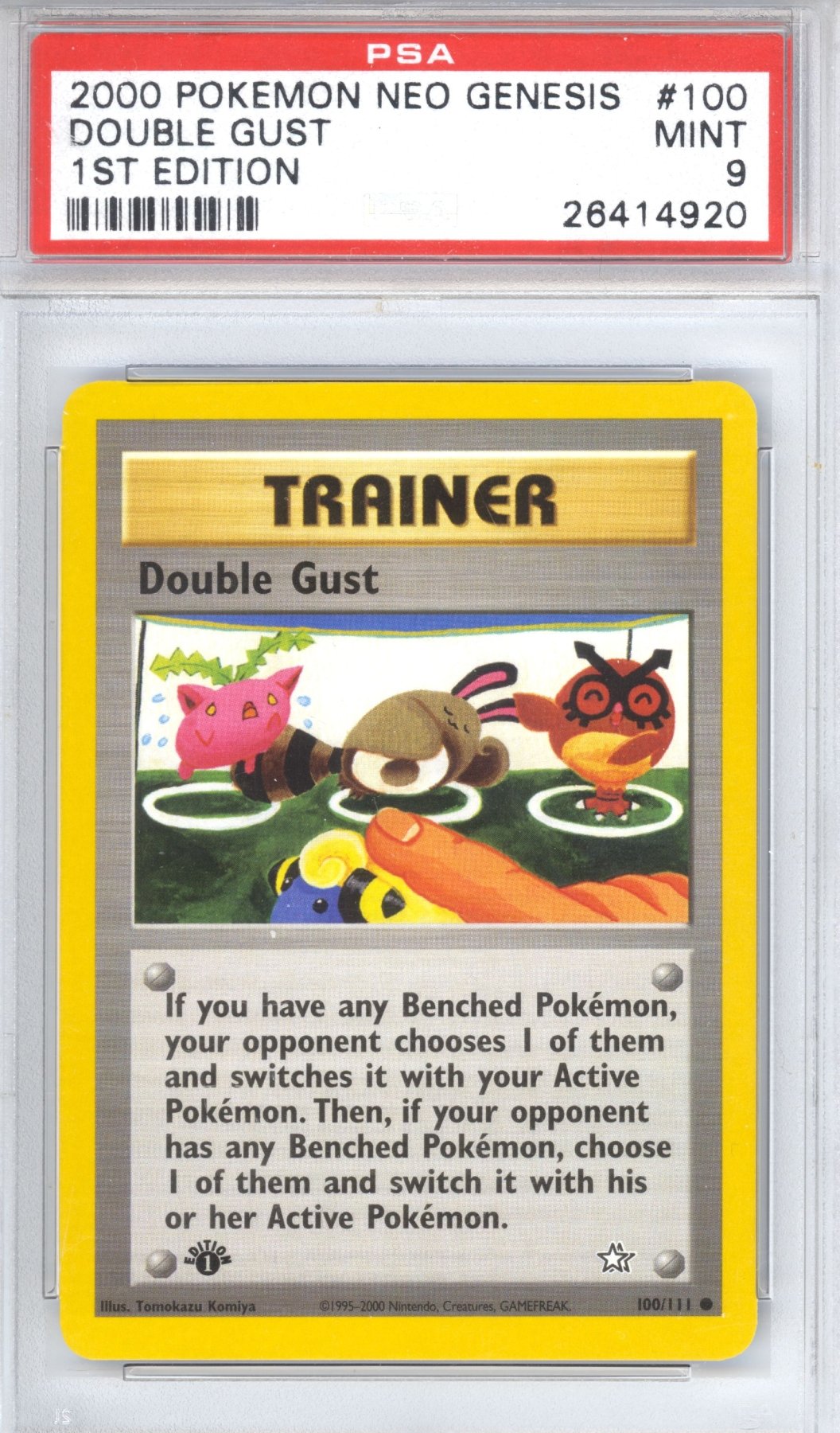 Double Gust [1st Edition] 100 - Pokemon Neo Genesis - Retro Island Gaming