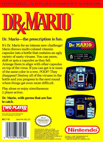 Dr. Mario - NES - Retro Island Gaming