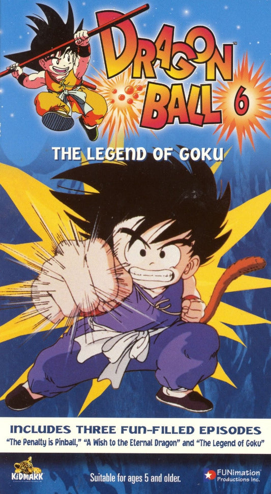 Dragon Ball: The Saga of Goku - The Legend of Goku - VHS - Retro Island Gaming